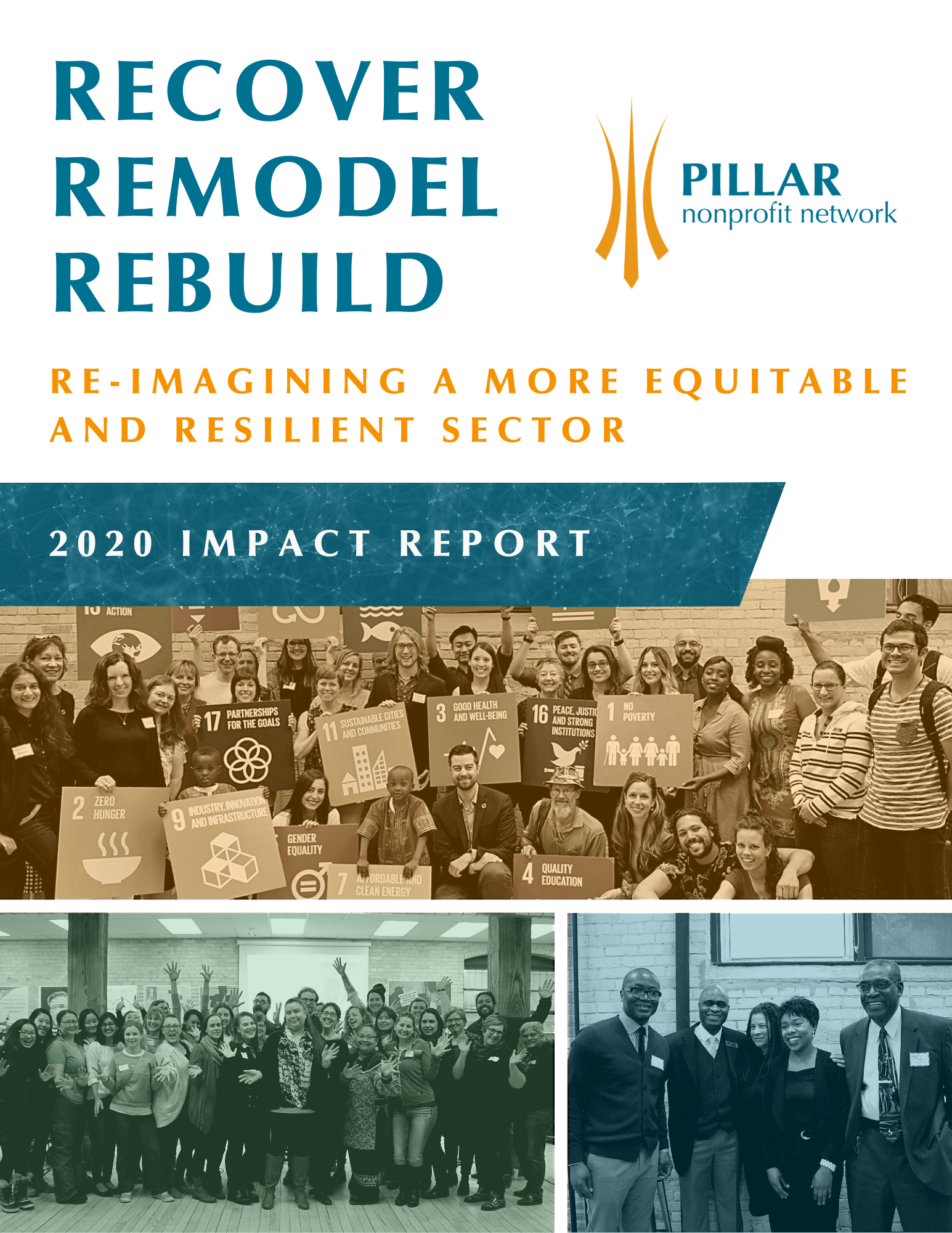 Image of the Front Page of Pillar's 2020 Impact Report